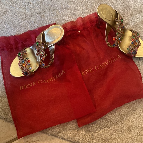 Rene Caovilla Heels (proceeds go to charity  NAMI on this item) - Picture 9 of 11